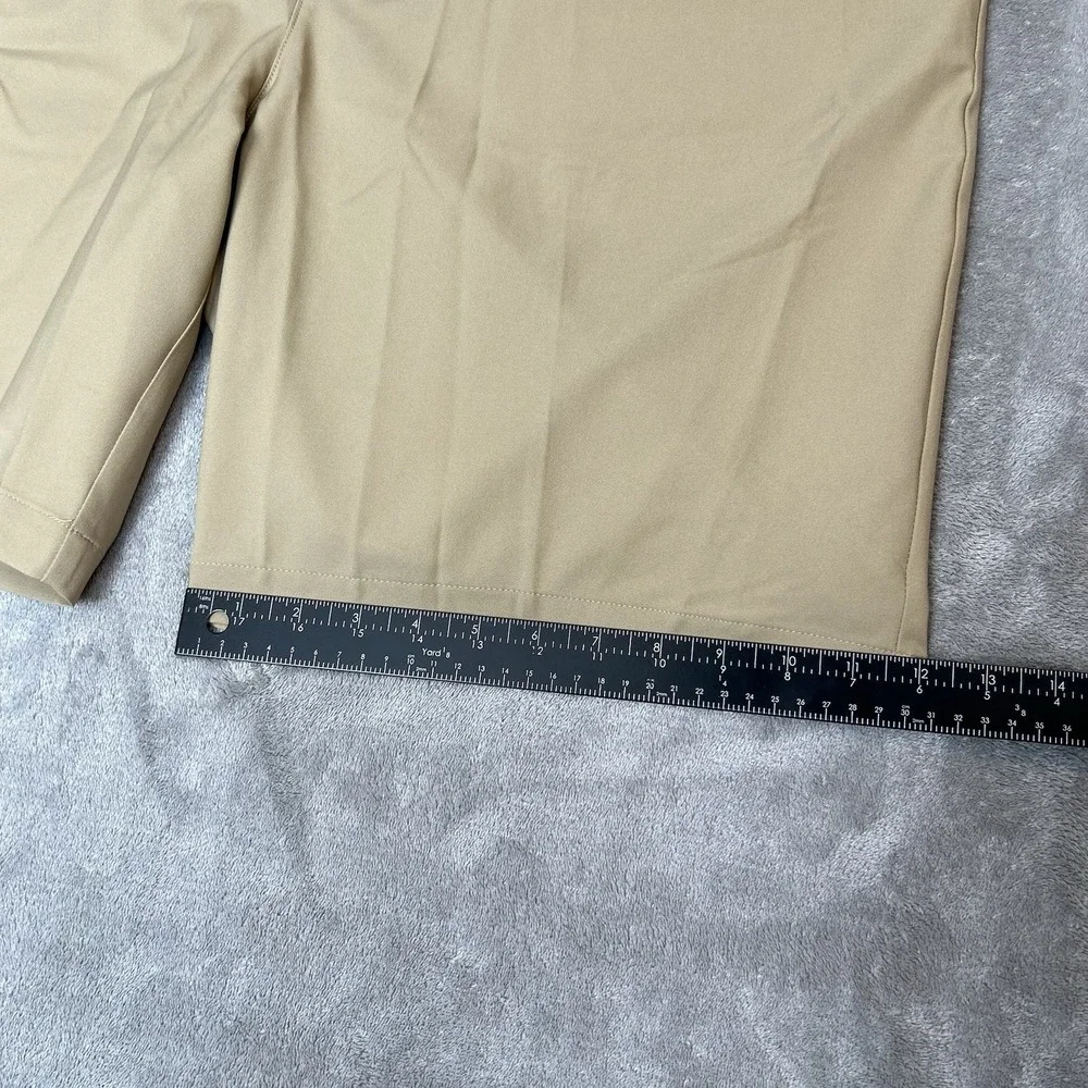Adidas ADI Advantage Golf Shorts Brown Chino Performance Shorts Mens Size 40 NWT